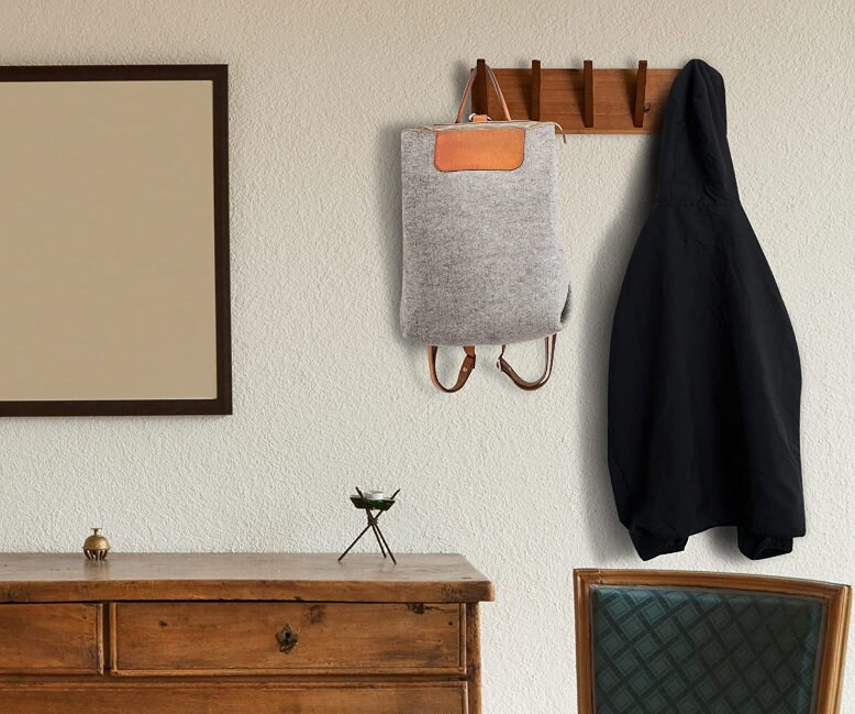 Triangle Wall Hook brown Bathroom Clothes Hanging creative Hook entryway Hooks bedroom Wall Rack Ro on Luulla